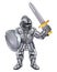 Knight Cartoon Mascot