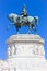 Knight on horse statue - Rome Italy