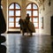 Knight sculpture in castle Chateau de Chambord