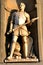 Knight statue in Italy