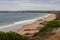 Knights beach located at Port Elliot on the fleurieu peninsula south australia on 3rd april 2019