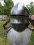 Knights helmet