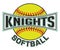Knights Softball Graphic