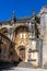 Knights of the Templar Convents of Christ castle in Tomar Portugal. Monastery of the Order of Christ