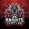 Knights Templar esport mascot logo