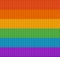 Knitted Background Rainbow. Vector