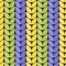 Knitted fabric. Imitation of thick knitting. Seamless pattern in the form of a zig-zag