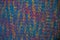 Knitted fabric texture. Closeup view of multicolored fabric jersey. Multicolor abstract background and texture for designers. Colo