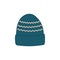 Knitted hat flat cartoon colored doodlle vector ilustration.
