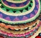 Knitted hats made from toquilla straw, Ecuador