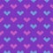 Knitted hearts seamless pattern vector colorful and sweet