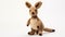 Knitted Kangaroo Toy: Sony Alpha A7 Iii Style With Whistlerian And Mingei Influences