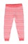 Knitted pants isolated. Childs fashion clothes.