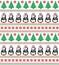 Knitted, pixel Christmas and New Year pattern. Wool Knitting Sweater Design. Wallpaper wrapping paper textile print. Eps