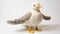 Knitted Seagull Toy: Bird Crocheted In Petrina Hicks Style