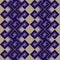 Knitted seamless ornate pattern