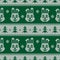 Knitted seamless pattern for 2023 New Year of the Rabbit