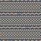 Knitted seamless pattern with elements of the Celtic knot and a snake biting a snake tail that ahead
