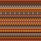 Knitted seamless pattern in Fair Isle style