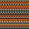 Knitted seamless pattern in Fair Isle style. EPS available