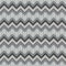 Knitted seamless vector pattern with stripes and zigzags