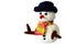 Knitted snowman toy A