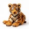 Knitted Tiger Doll: A Unique And Intricate Creation
