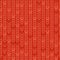 Knitted vector seamless pattern. Red merino wool knit texture. Realistic warm cozy handmade knitting background