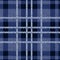 Knitting checkered seamless pattern in various blue hues