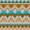 Knitting classic vintage geometric pattern. Knitted realistic ethnic seamless background, texture. Vector national