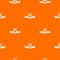 Knive weapon pattern vector orange