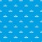 Knive weapon pattern vector seamless blue