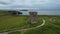 Knockadoon Head signal tower in county Cork, Ireland,