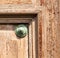 knocker in a door curch closed lombardy italy varese lonat