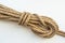 Knot rope made of flax