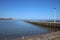 Knott End ferry slip River Wyre estuary Fleetwood