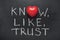 Know,like,trust heart