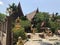 KO CHANG, THAILAND - APRIL 10, 2018: Chinese buddist temple on the asian island