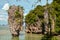 Ko Tapu rock on James Bond Island, Phang Nga Bay, Thailand