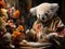 Koala artist paints canvas with Canon EOS