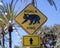 Koala Crossing Sign