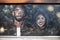 Kobe Bryant and his daughter memorial street art graffiti