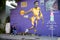 Kobe Bryant memorial street art graffiti