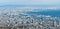 Kobe Cityscape, Aerial view from Mt. Maya