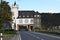 Kobern-Gondorf, Germany - 10 28 2020: Main road leading through the castle Oberburg