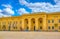 KOBLENZ, GERMANY, AUGUST 13, 2018: Courtyard of Ehrenbreitstein fortress in Koblenz, Germany