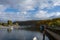 Koblenz, Germany: The German Corner where rivers Rhein and Mosel meet, a symbol of the unification of Germany