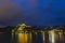 Koblenz Rhine And Ehrenbreitstein At Night