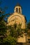 KOBULETI, GEORGIA: Beautiful Orthodox Church of Presentation of Mary on a sunny summer day.