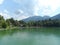 Kochelsee summer view on the lake